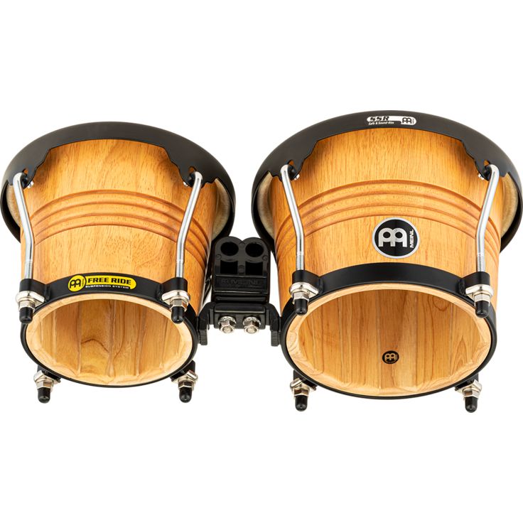 Meinl Percussion MarathonÂ® Series FWB190 Wood Bongo Super Natural