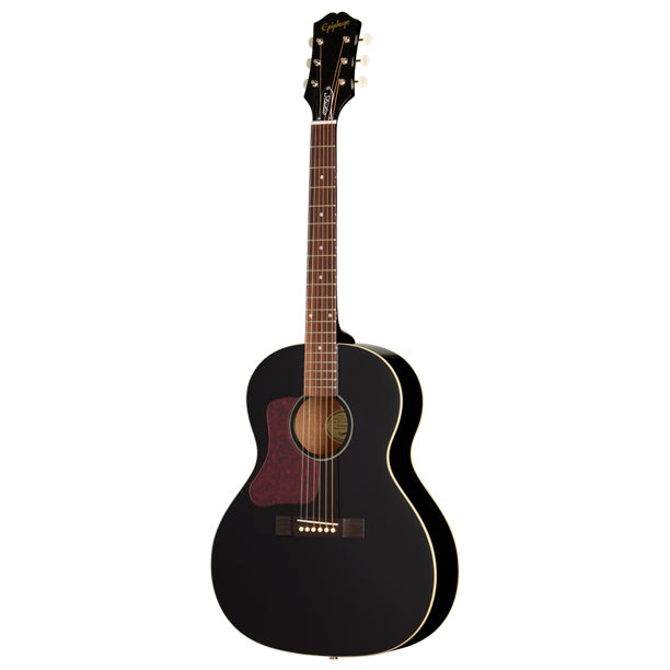 Epiphone Blues King Studio Acoustic/Electric Guitar with Gigbag - Ebony (Left Handed)