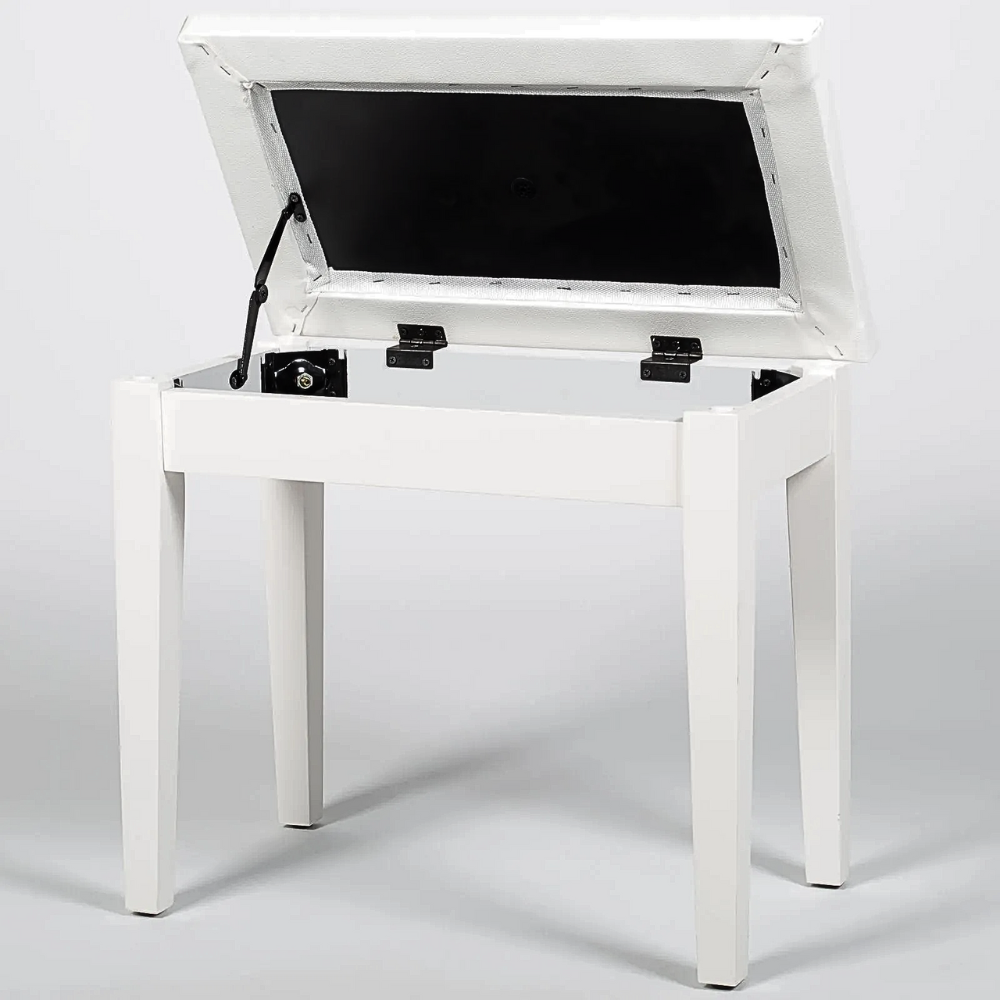 Korg PB-KRG-WH - - Keyboard Bench with Storage Compartment - White