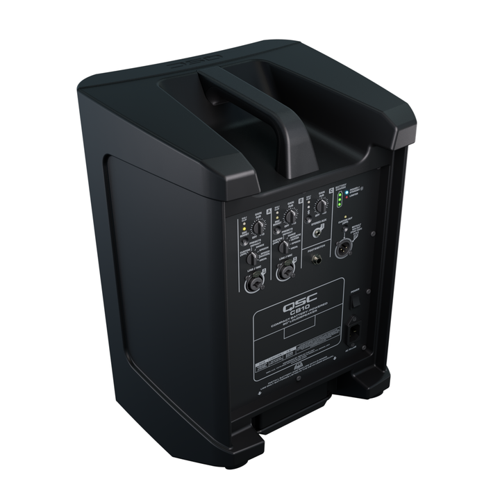 QSC CB10 Battery-Powered Portable Loudspeaker - 10in