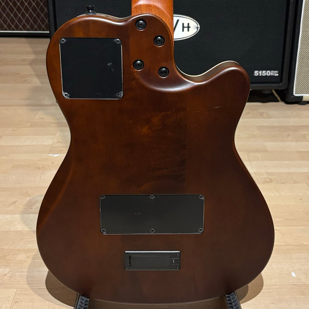 Godin - LEFTY Multiac Encore Nylon w/ DLX Godin Bag (Natural Cedar-2022) - USED