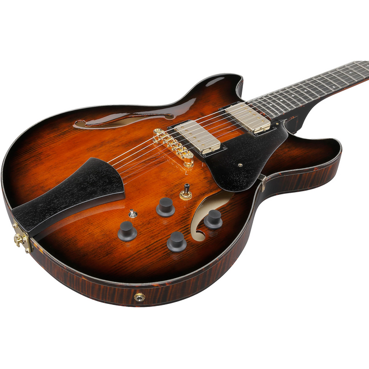 Ibanez ASH300TBC ASH Artstar Fully-Hollow Electric Guitar (Tobacco Brown)