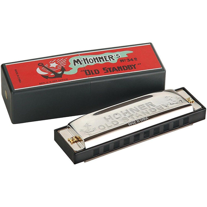 Hohner 34B-BX-A Old Standby Diatonic A