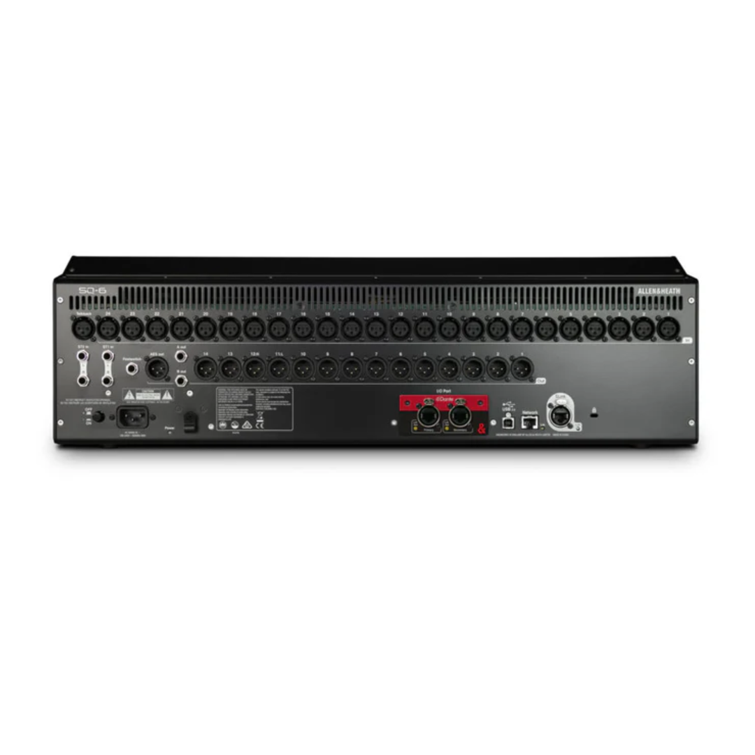 Allen & Heath SQ-6 48-Channel / 36-Bus Digital Mixer with 24+1 Motorized Faders