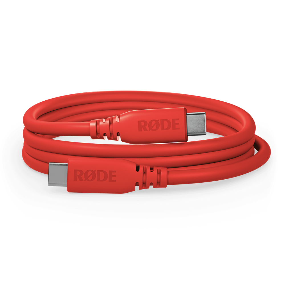 Rode Microphones SC27-R 2m SuperSpeed USB-C to USB-C Cable - Red