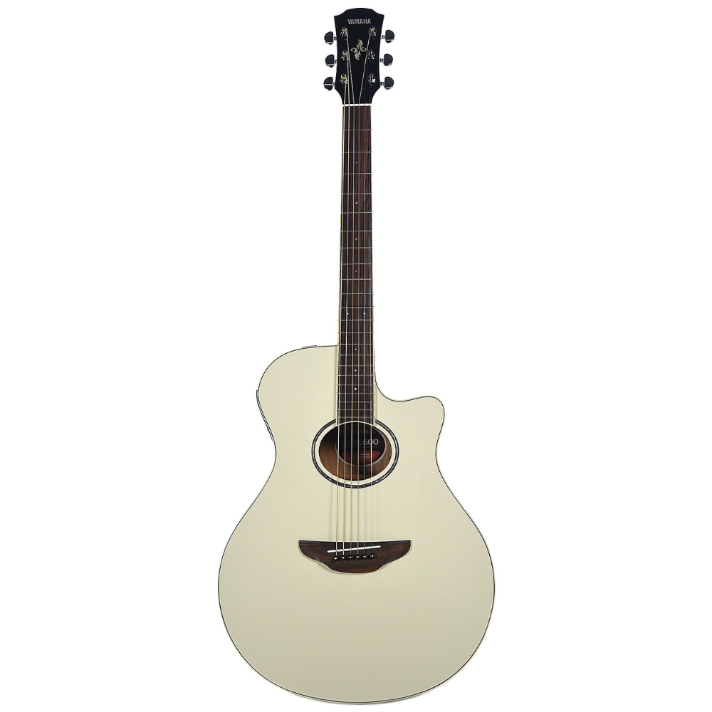 Yamaha APX600 Acoustic Guitar - Vintage White