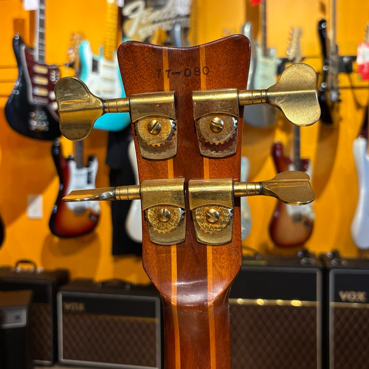 VINTAGE - Odyssey - B200 Ash Bass  w/ Original HD Case (Tobacco Shade -1977) - USED