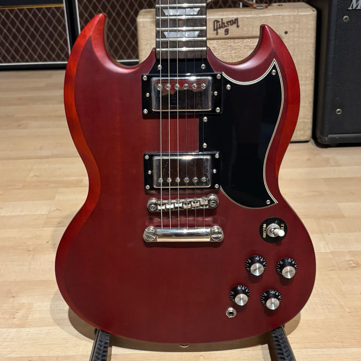Epiphone - SG Standard Faded Worn Satin Cherry (No Case Or Bag - 2013) - USED