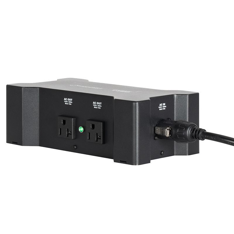ADJ POWER-BONE-T1ED 4-Outlet Edison Power Box -True1 Input/Thru