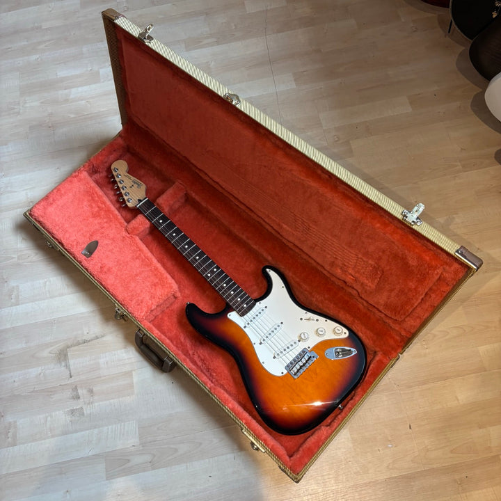 Fender - MIM STD 50th Ann. Stratocaster w/ Tweed HD Case (Rosewood - 3TSB - 1996) - USED