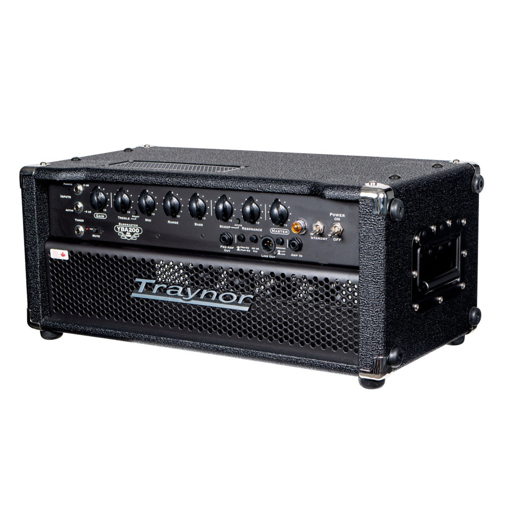 200-watt all-tube bass head built for rock, blues, and country. North American made with Fender-style passive tone stack and robust construction for heavy touring.