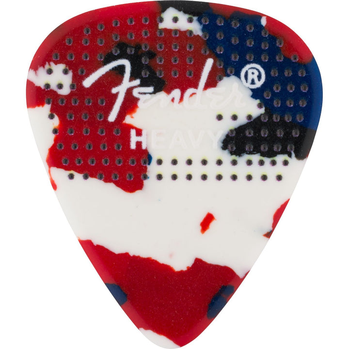 Fender  351 Dotted Celluloid Picks 12-Pack Heavy