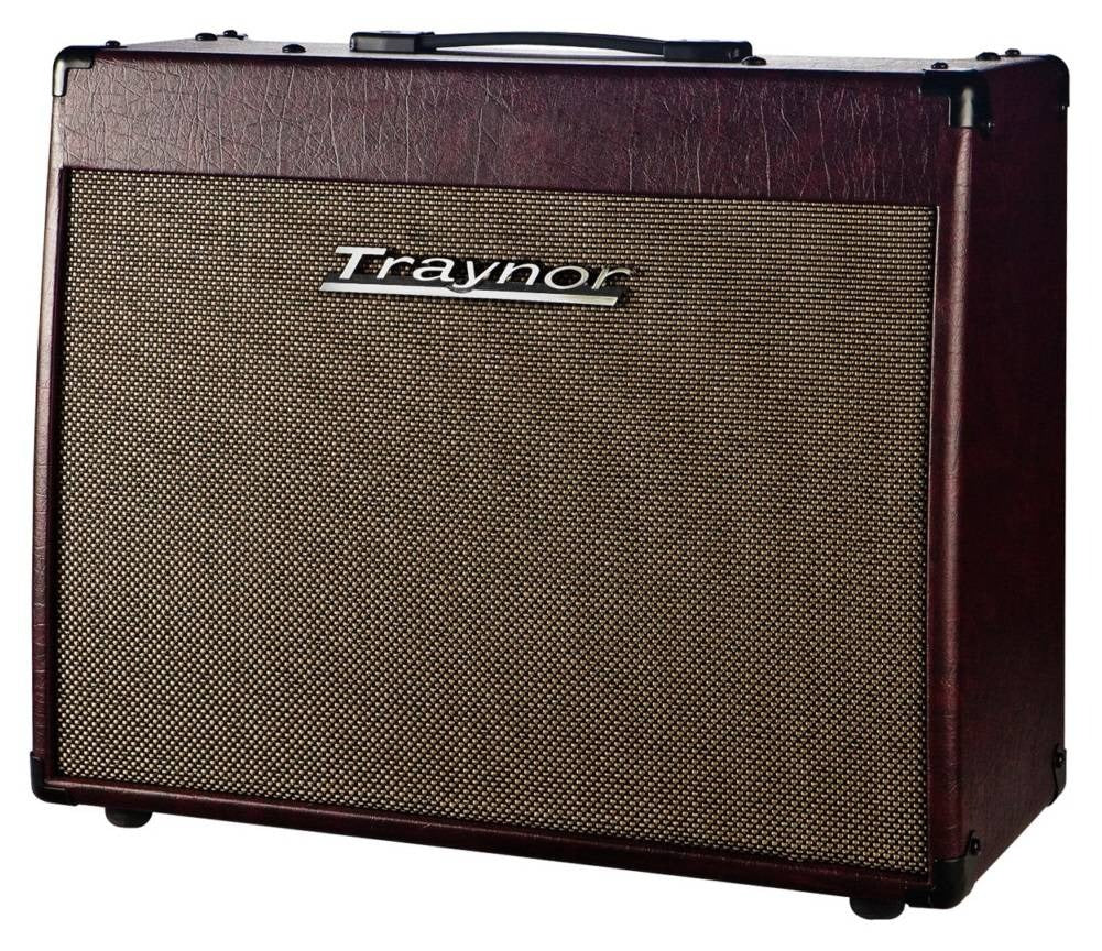 40-watt all-tube 1x12 guitar combo in Wine Red leatherette. Hot-rodded YCV40 with Celestion Vintage 30 speaker and Auto-matching tube circuit. Made in Canada.