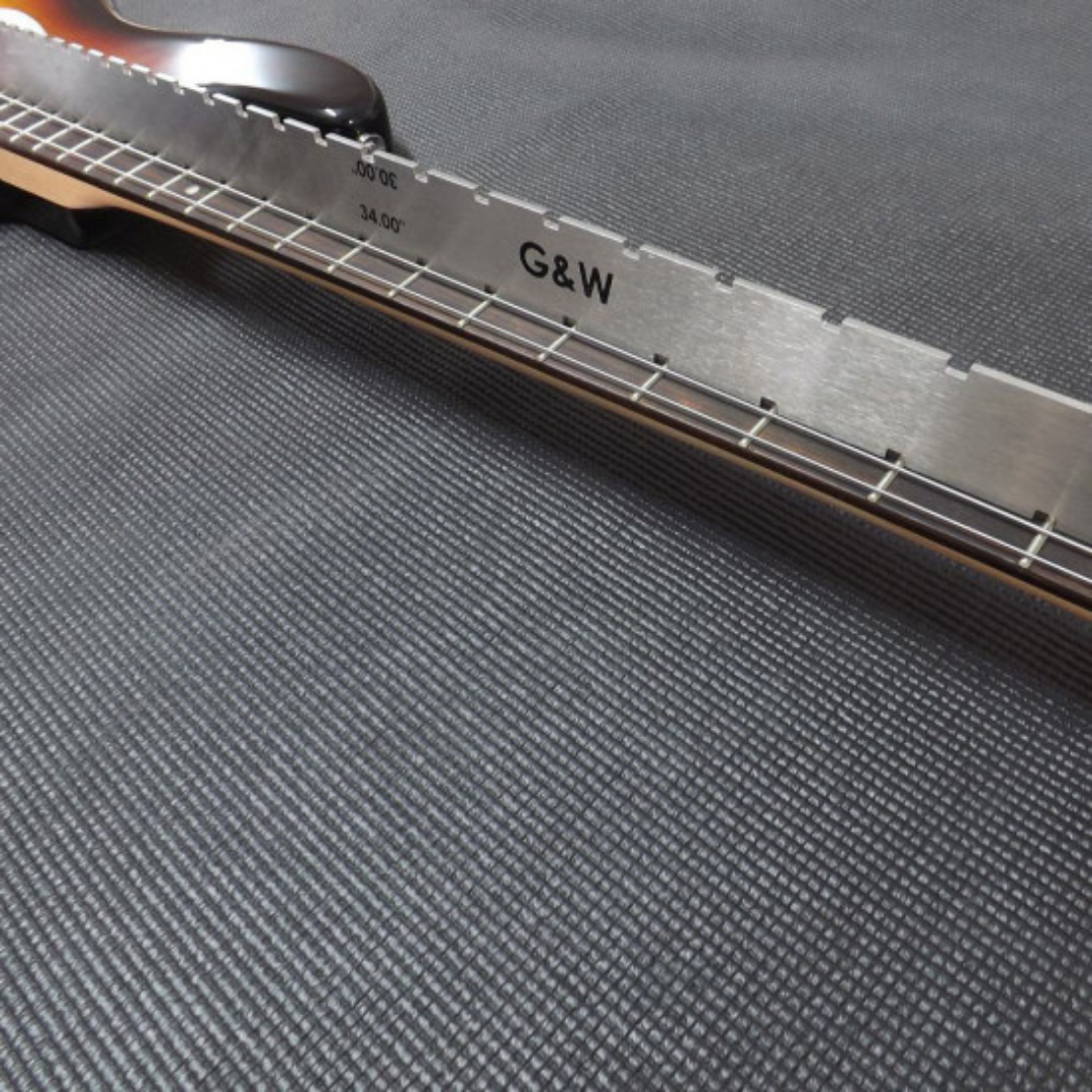 Allparts LT-1715-000 G&W Bass Guitar Notched Straight Edge