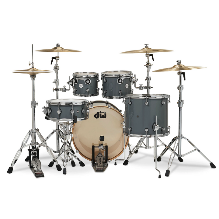 DW Design Series 4-piece Shell Pack - Steel Grey