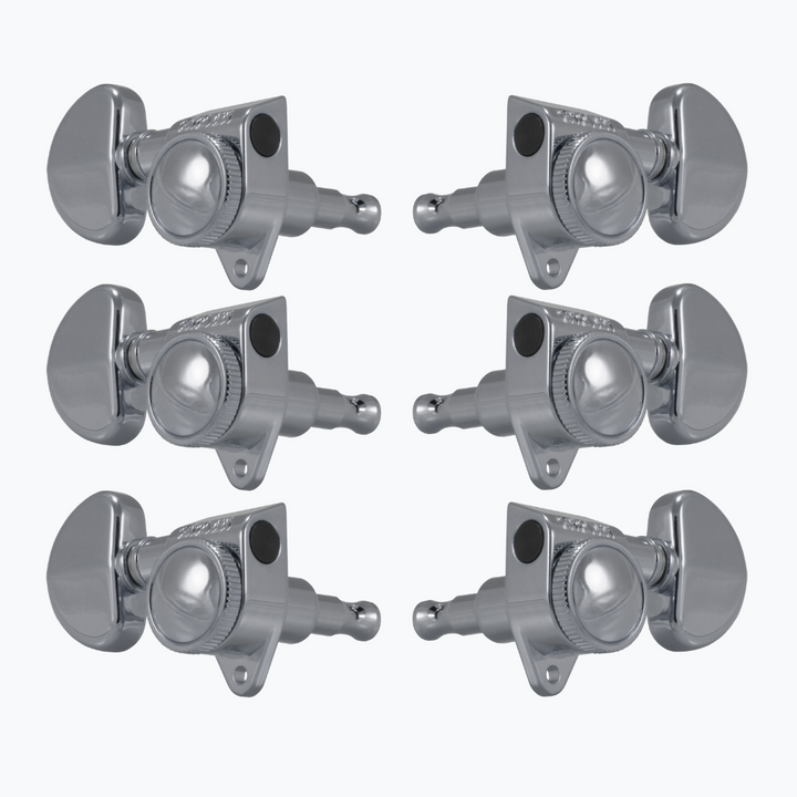 Allparts TK-7935 Grover® 502 Series 3x3 Locking Tuners Chrome 502C