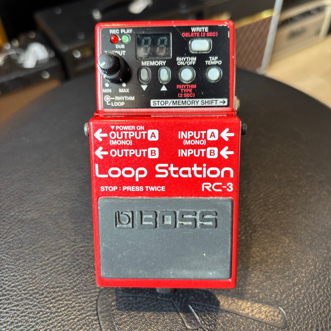 Boss - RC3 Red Loop Station Pedal w/ Factory Box (2017) - USED