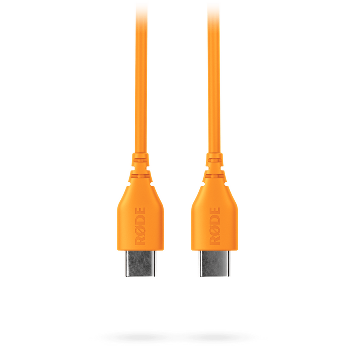 Rode Microphones SC22-O 300mm USB-C to USB-C Cable - Orange