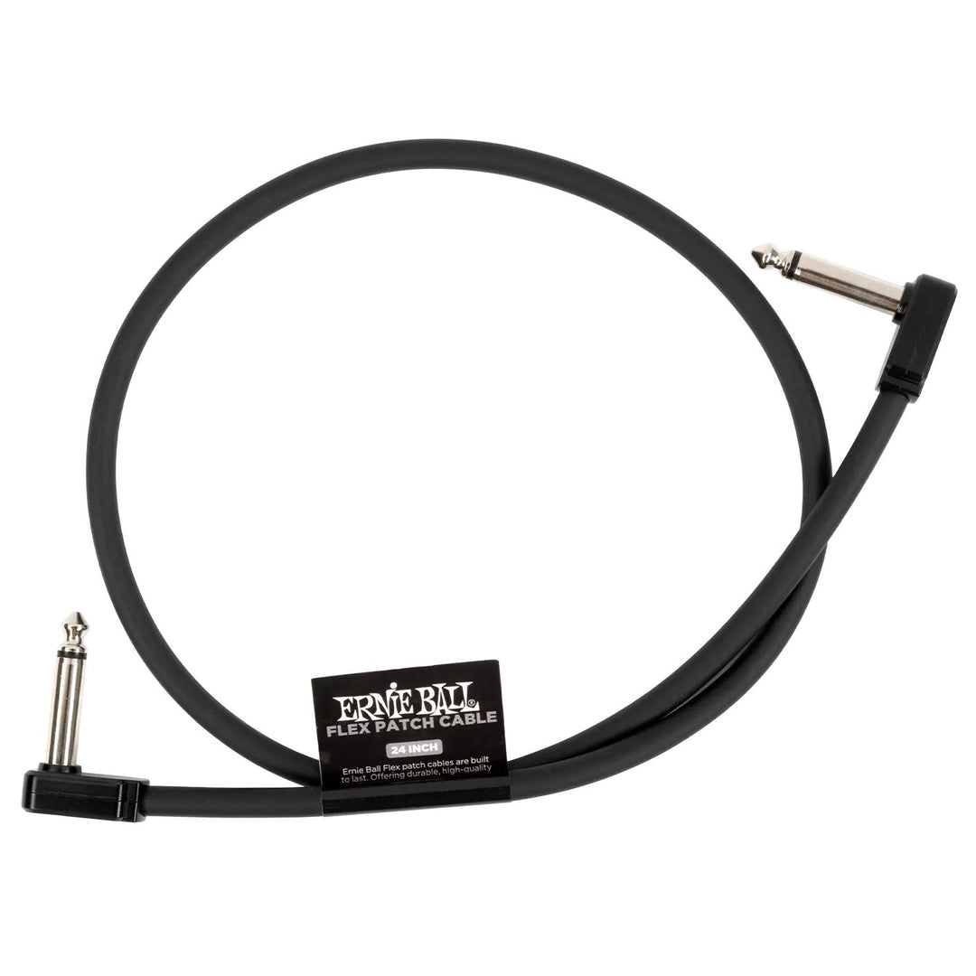 Ernie Ball 6442EB Flex Patch Cable 24" - Black