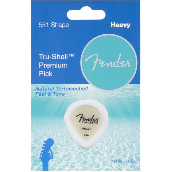 Fender Tru-Shell Picks - 551 Shape - Tru-Shell
