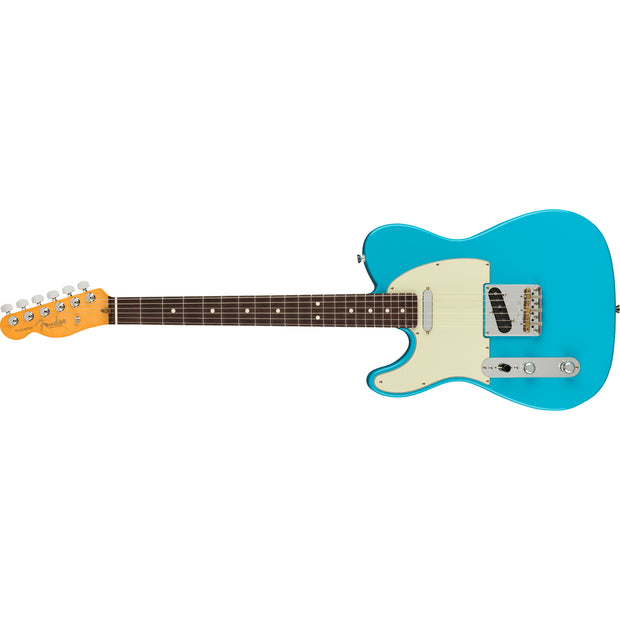 Fender American Professional II Telecaster Rosewood Fingerboard Electric Guitar Left-Hand - Miami Blue