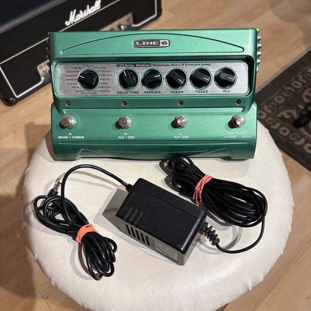 Line 6 - "DL4 Delay Modeler" (MK-1)  w/Power Supply (No Box) - USED