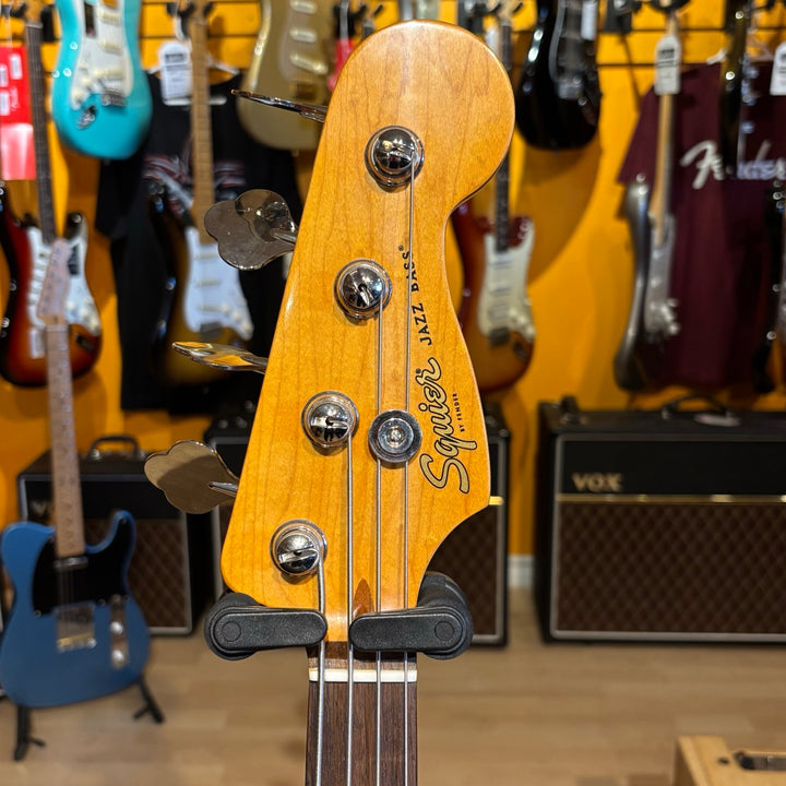 Squier - Classic Vibe  60's J Bass w/ Fender AM Vintage P-up Upgrade & Tweed HD Case - USED