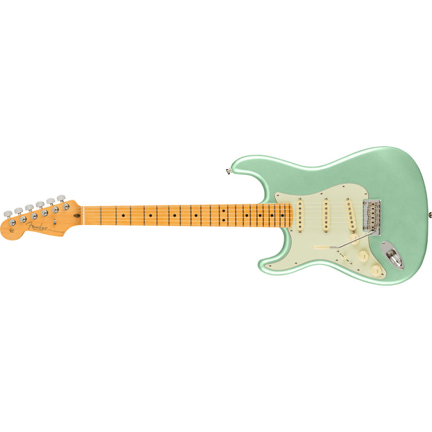 Fender American Professional II Stratocaster Maple Fingerboard Electric Guitar Left-Hand - Mystic Surf Green