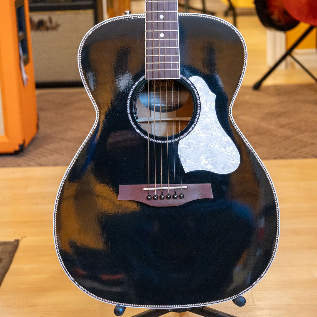 Seagull - Artist Limited ED " Tuxedo Black " Acoustic- Electric  "No Case" - MINT - USED
