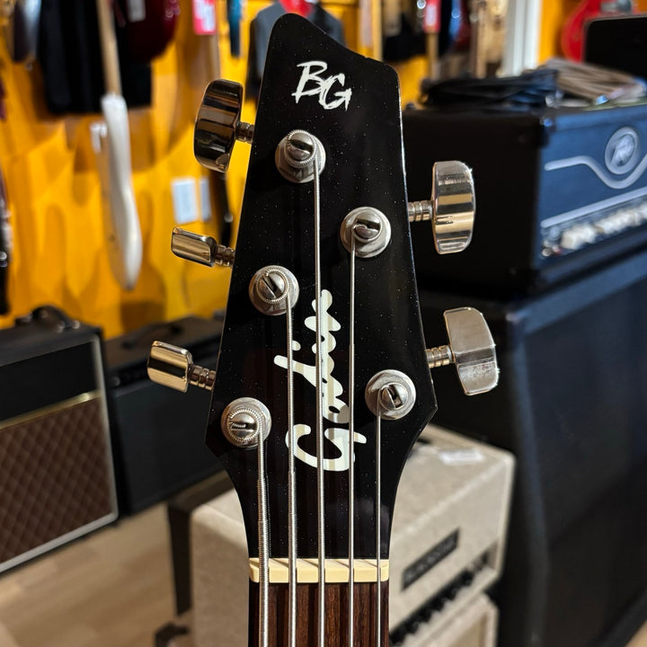 Godin - BG5  EMG Active Loaded 5 String Bass w/ Godin Hard Shell Case ( Black-1999) - USED