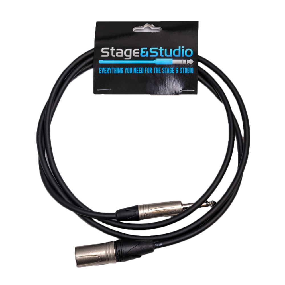 Stage & Studio TRS Male to XLR Male Audio Patch Cable