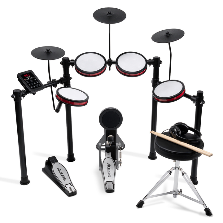 Alesis TURBOPRO Eight-piece Electronic Drum Kit With Bluetooth