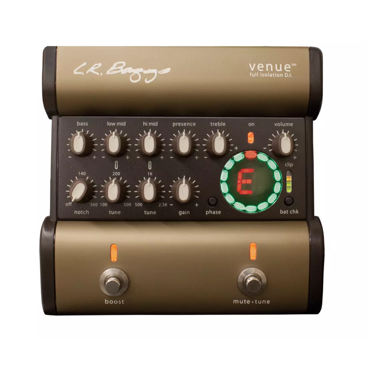 LR Baggs - VENUE DI / Isolation DI & Preamp w/ Tuner Floor Box