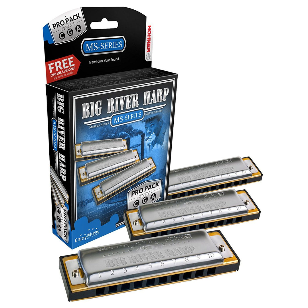 Hohner 3P590BX /Big River Pro Pack A  C  G