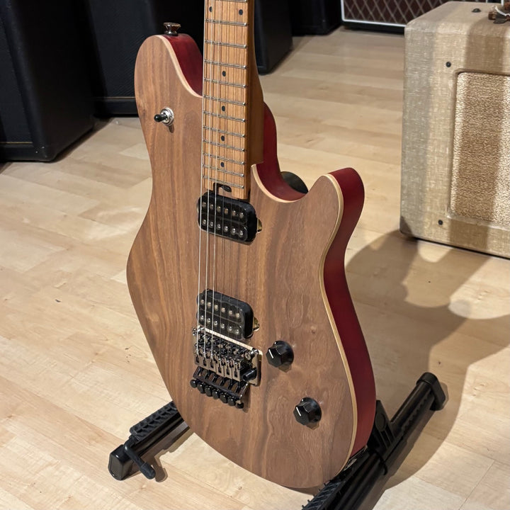 EVH Wolfgang Standard Exotic, Baked Maple Fingerboard Electric Guitar - Black Walnut