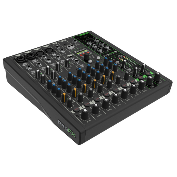 Mackie ProFX10 GO 10-Channel Battery-Powered Mixer