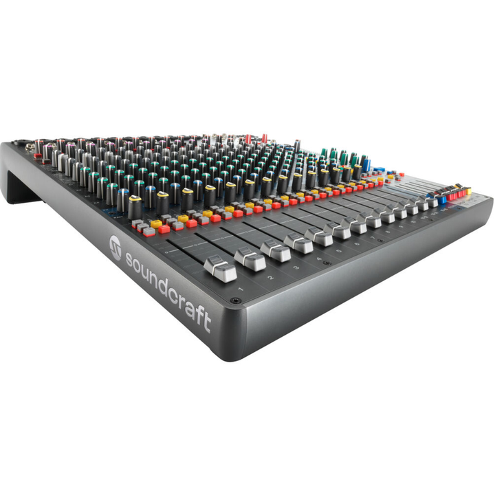 Soundcraft Signature Plus 16 16-Channel Analog Mixer with Lexicon Effects