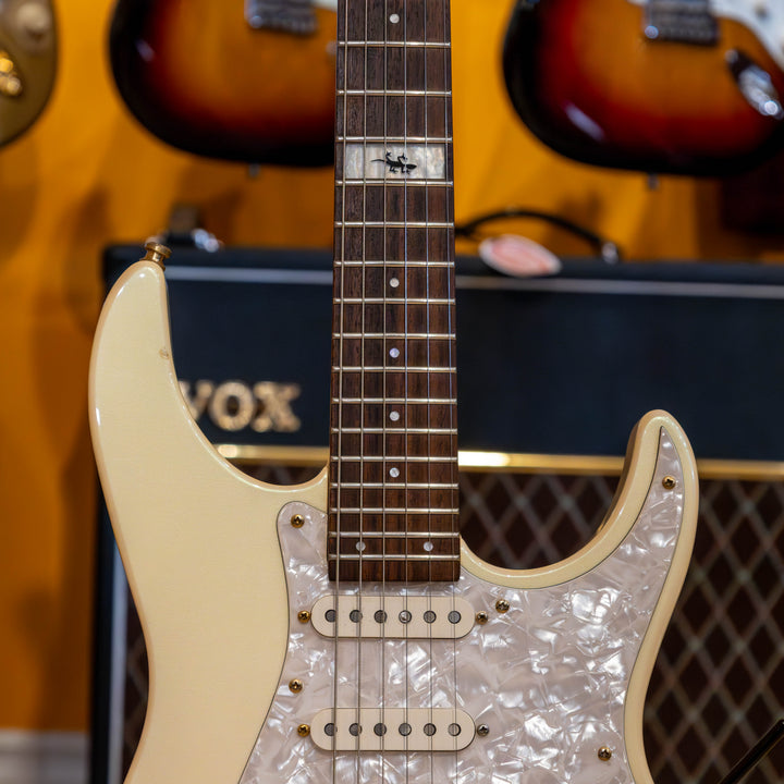 Fernandes - LA55-KK "Ken Kitamura" Signature HSS -Reverse HS "Arctic White"  (No Case or Bag) - MIJ - 1990's