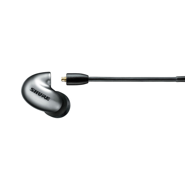 Shure Gen2 SE846 Quad driver earphones with professional black 64" cable - Graphite