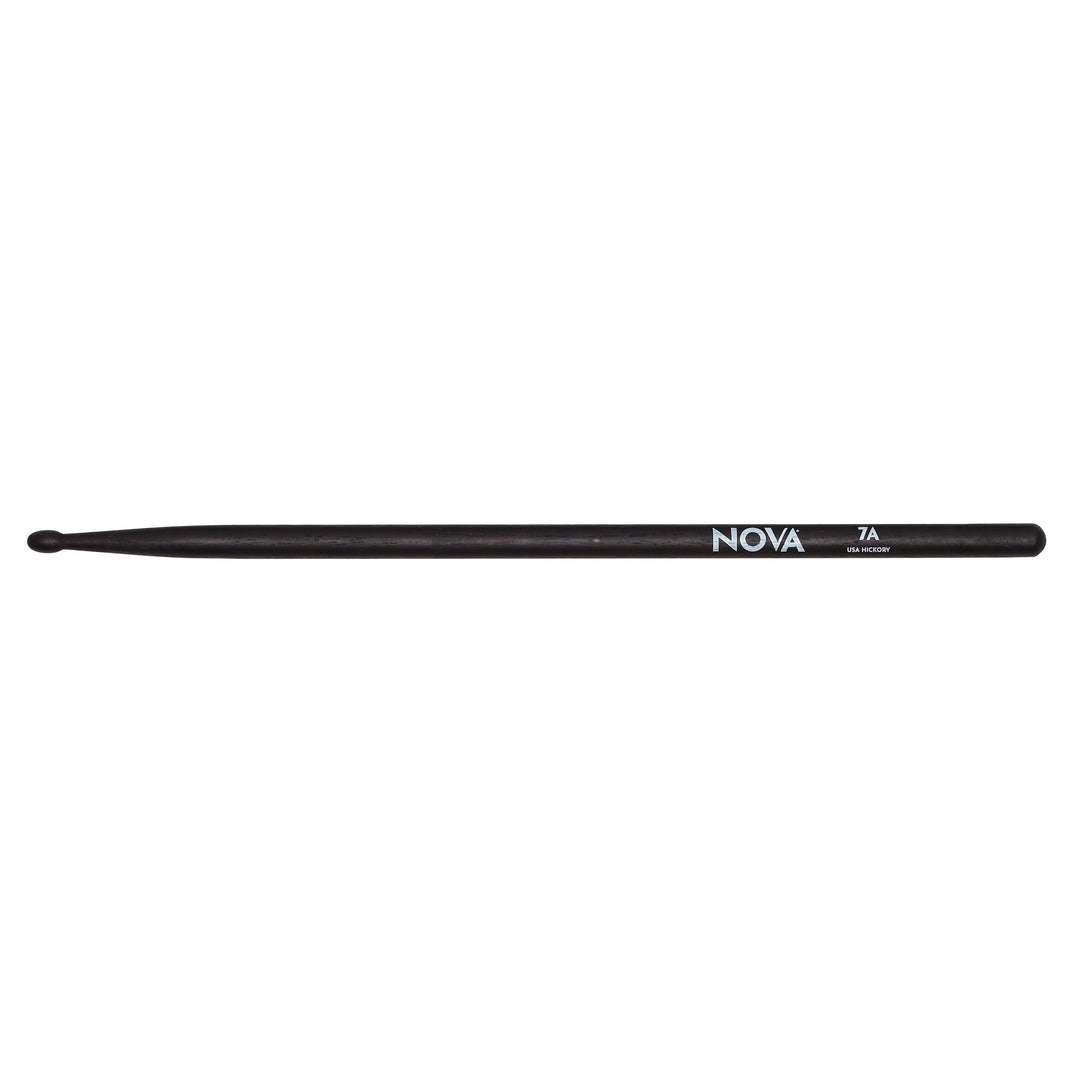 Vic Firth NOVA 7A Wood Tip Drum Stick - Black Stain