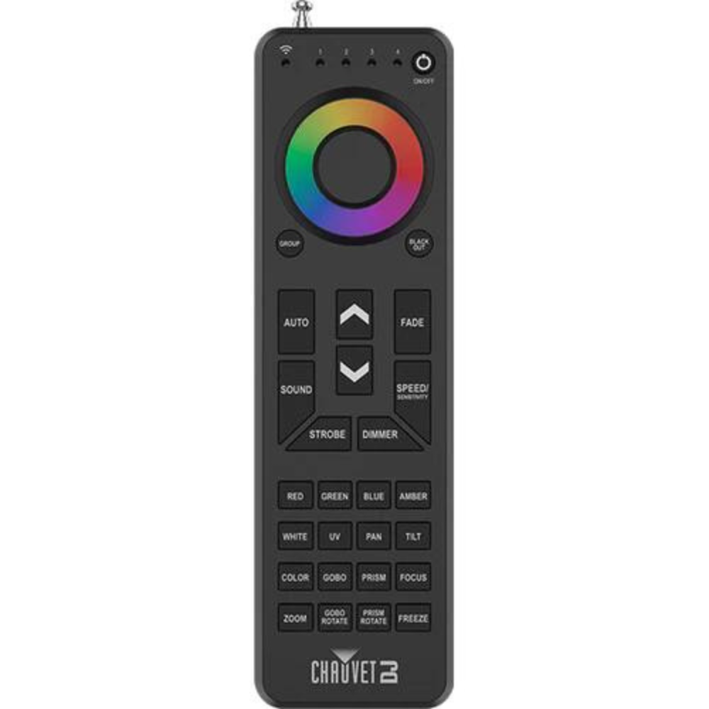 Chauvet DJ RFCXL - Handheld remote control for compatible RF-enabled lighting fixtures
