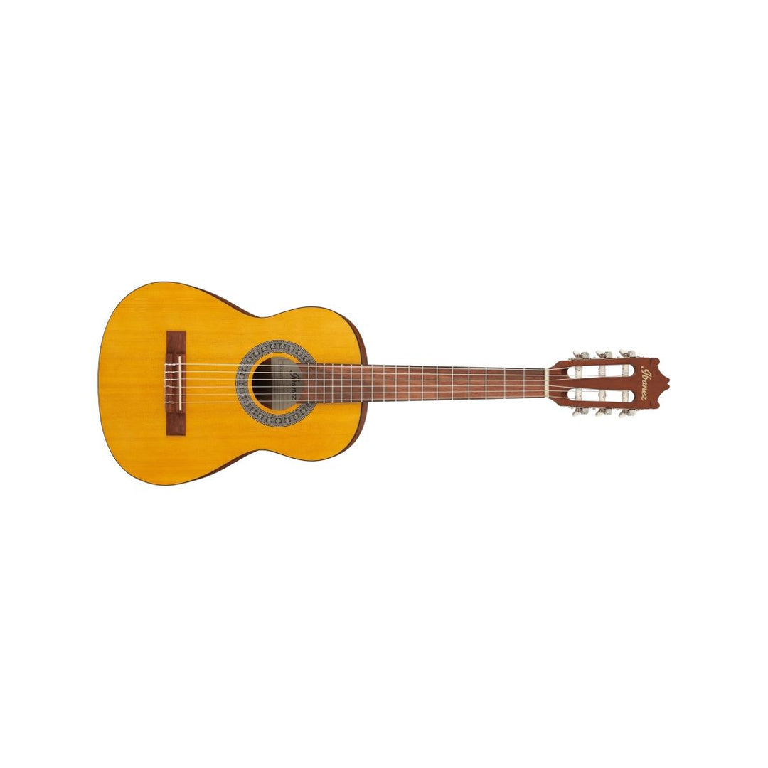 Ibanez GA1 Nylon String 1/2 Classical Acoustic Guitar - Open Pore Amber