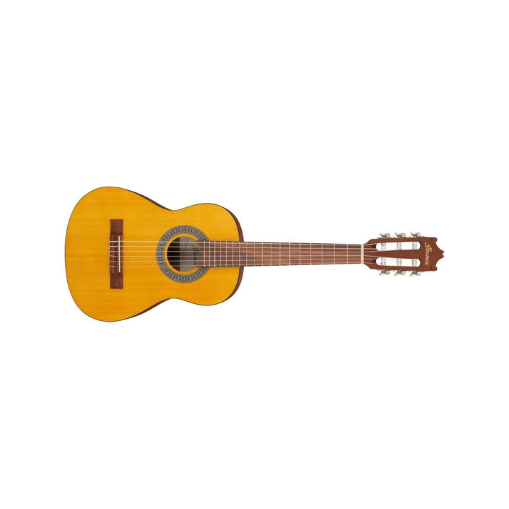Ibanez GA1 Nylon String 1/2 Classical Acoustic Guitar - Open Pore Amber