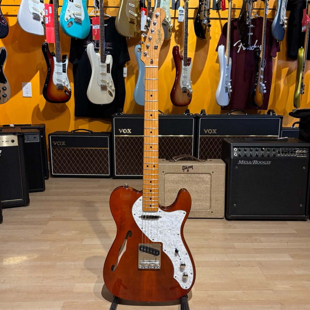 Squier - Classic Vibe 60's Telecaster Thinline w/ Gator Gig Bag (Natural - 2024) - USED