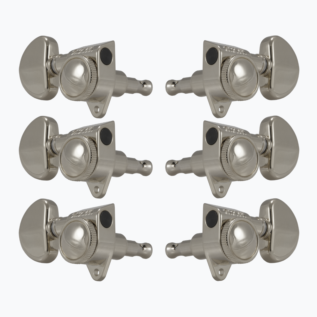 Allparts TK-7935 Grover® 502 Series 3x3 Locking Tuners Nickel 502N