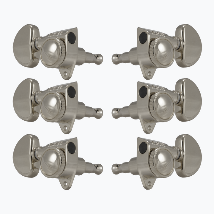 Allparts TK-7935 Grover® 502 Series 3x3 Locking Tuners Nickel 502N