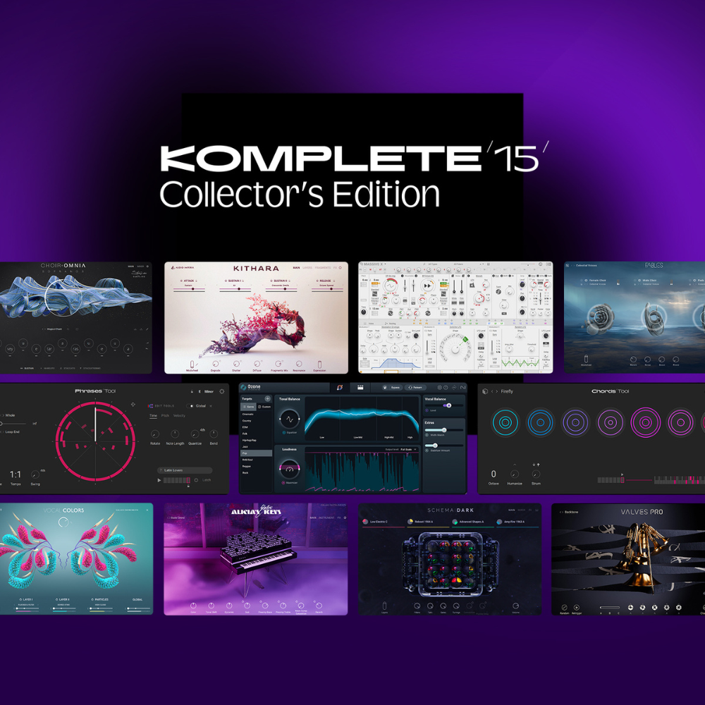 Native Instruments Komplete 15 Collector's Edition Update DL Virtual Instruments and Effects - Update for COLLECTOR'S EDITION
