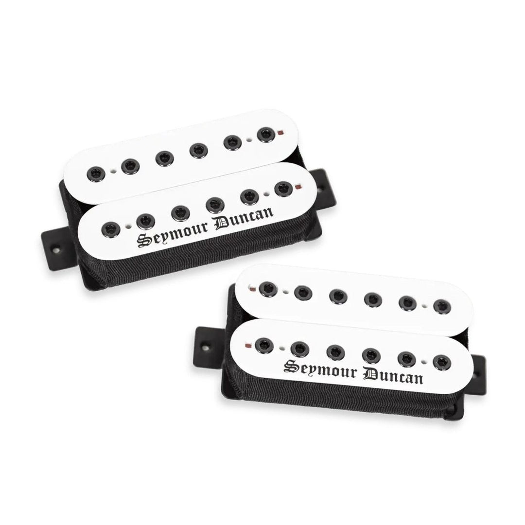 Seymour Duncan Black Winter High Output Passive Humbucker Pickup Set - Blackened/White