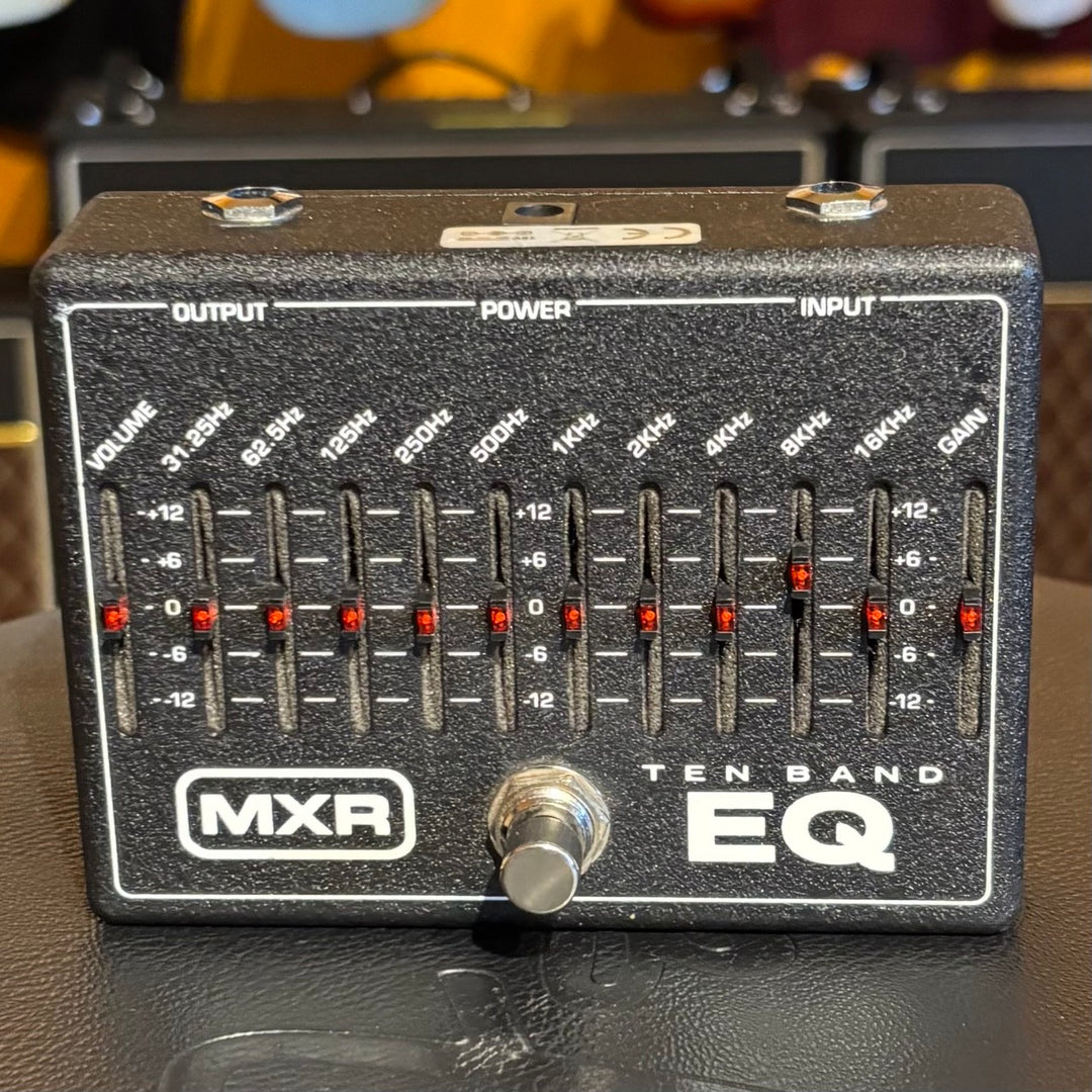 MXR - M108 - 10 Band EQ Pedal (Black-No Box) - USED