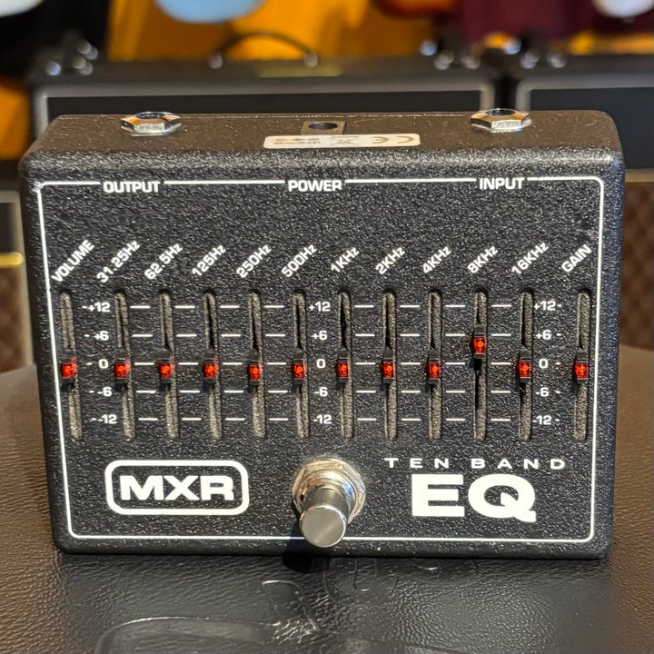 MXR - M108 - 10 Band EQ Pedal (Black-No Box) - USED
